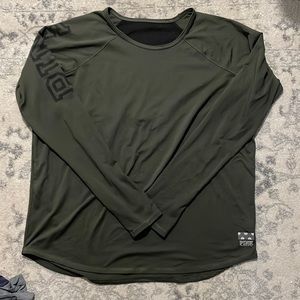 Green Long sleeve Exercise top